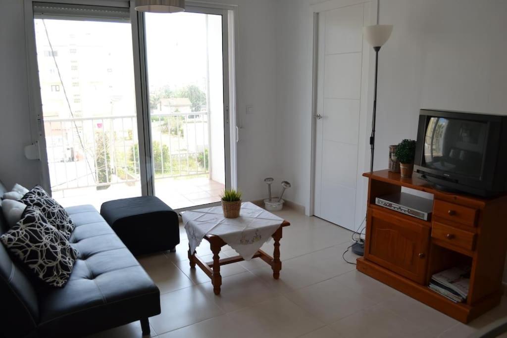 Apartamento Junto A Playa Y Cerca De Campo De Golf El Perellonet Bagian luar foto